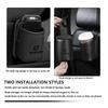 AABBD1 Leather Car Seat Cup Holder Hang Drink Storage Box Accessorie For Volvo V40 V60 C30 C70 S60 S80 S90 XC40 XC60 XC70 XC90 T6
