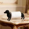 3D-печатный держатель для бумажных полотенец в виде таксы, функциональный, винтажный, собака, кухонный держатель для салфеток, отдельно стоящий, смешной декор-подставка в виде таксы