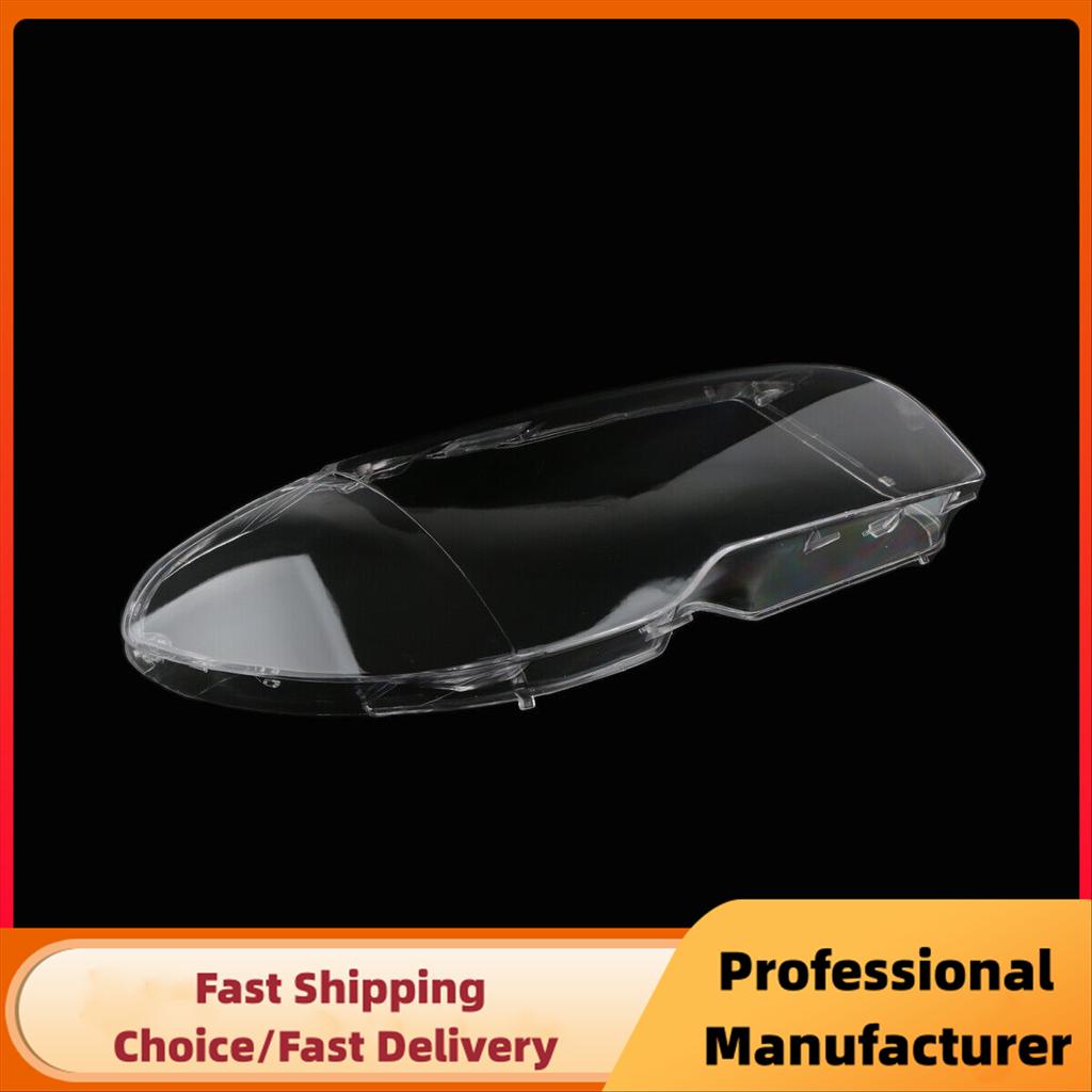 Car Front Headlight Lens Cover For BMW 3-Series E46 2-Door LCI 325 330 Coupe 2003 2004 2005 2006 Clear Headlamp Cover Shell