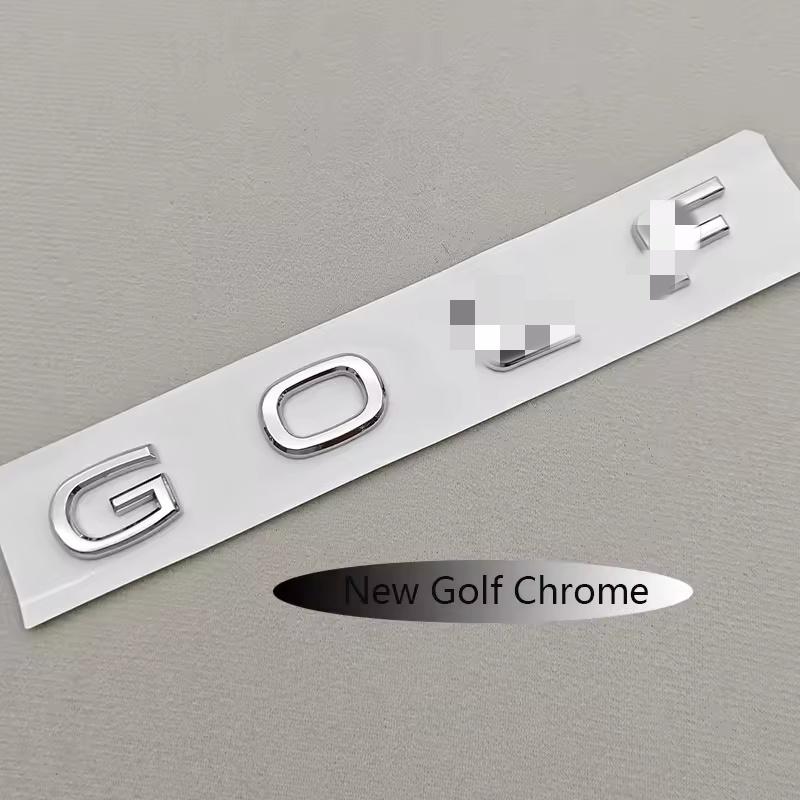 3D ABS Логотип G-O-L-F Буквы Значок Наклейка на Задний Багажник Автомобиля Для G-ol-f 4 5 6 7 8 MK4 MK5 MK6 MK7 MK8 Аксессуары