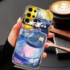 Чехол для телефона Samsung Galaxy S26 S25 S24 S23 S22 S21 FE, Ultra, Plus, Painting Car, Simplicity, High-end Electroplating Glass