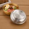 Large Capacity Korean Stainless Steel Bowl Double Layer Soup Bowls Cold Noodles Bowl  Roast