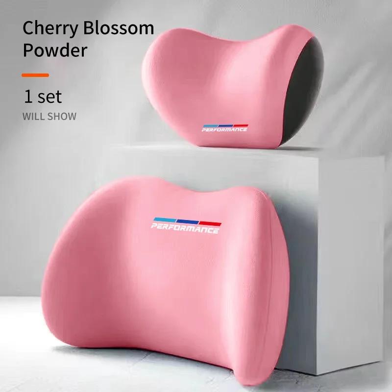 New Car Memory Foam Neck Cushion For BMW Motorsport 3 Series 5 Series X1 X3 X5 E46 E90 F20 E60 F10 F30 F32 F80 E87 G01 G05