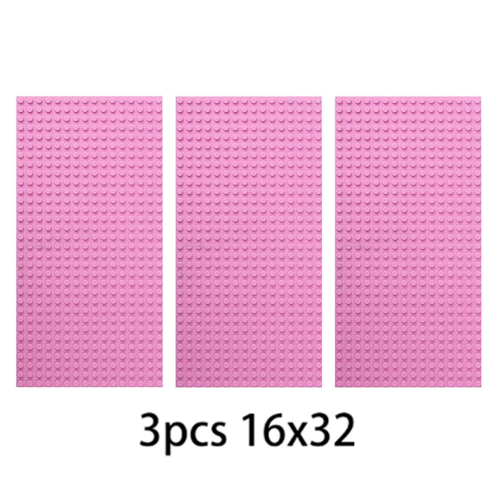 3 шт. Основы для кубиков 32x32 16x32 точки Пластиковые базовые пластины Совместимые Конструктор MOC Игрушки 10 шт. Классические Разные цвета 10 шт.