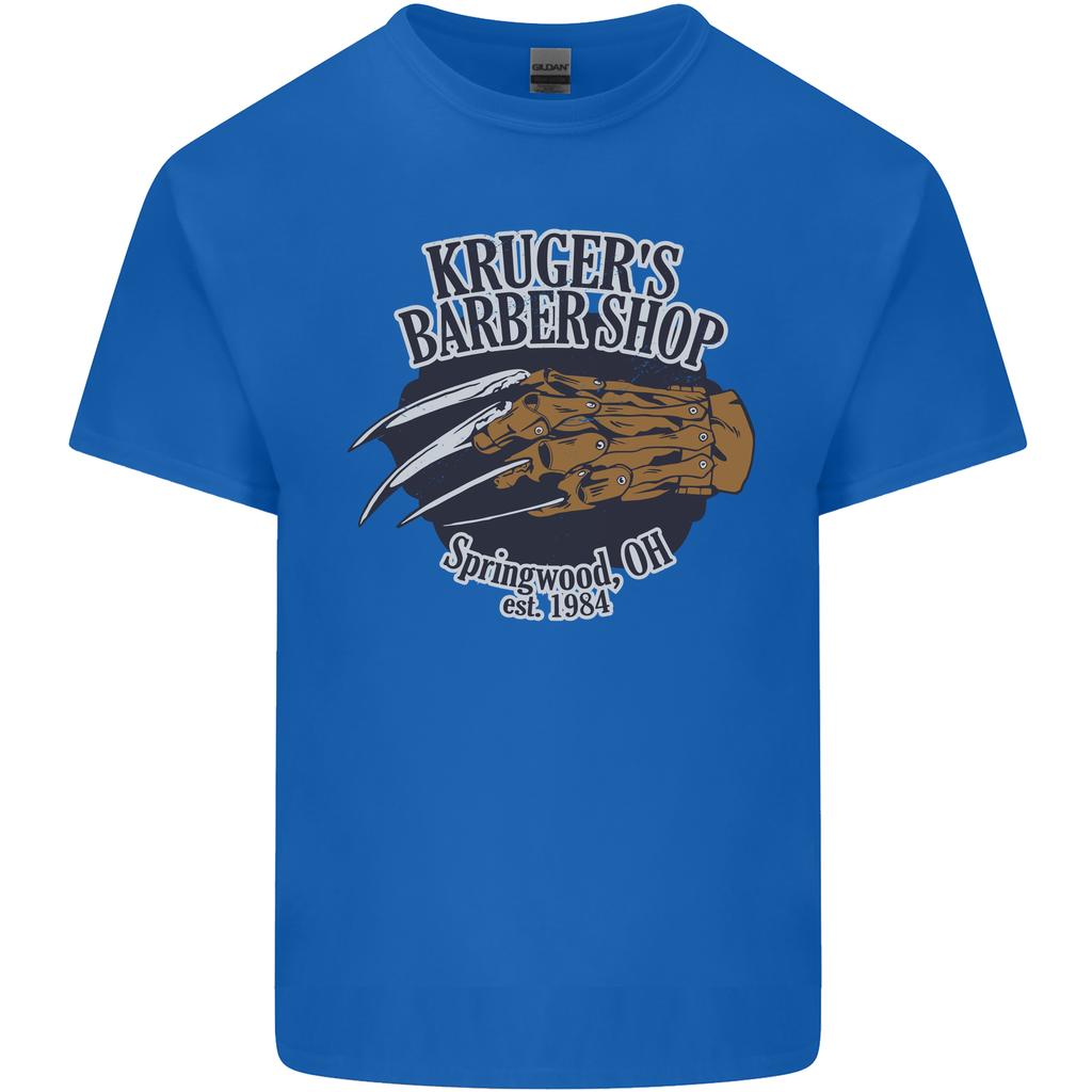 Krugers Barber Shop Funny Halloween Unisexs Light Cotton TShirt