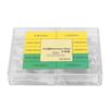 Watch Notched Tubes and Pins Set Watch Band Strap Tube Pin Assortment Kit Repair Accessory for