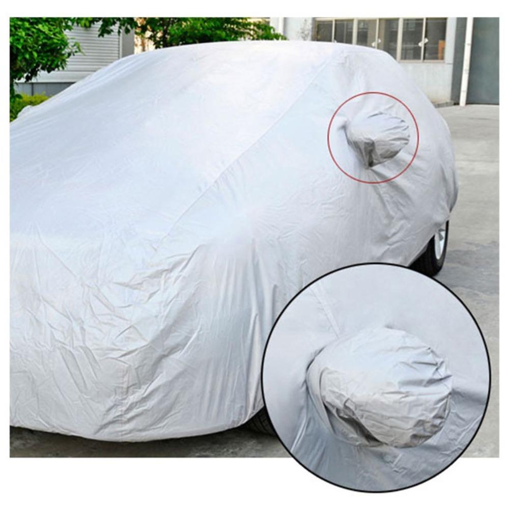 S-XXL Водонепроницаемые пылезащитные автомобильные чехлы Наружная защита Внешние полные автомобильные чехлы Защита от пыли, дождя, снега, внедорожника, седана, внешние аксессуары автомобиля