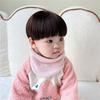 Soft Kids Scarf Velvet Thick Neckerchief Cute Neck Warmer  Winter