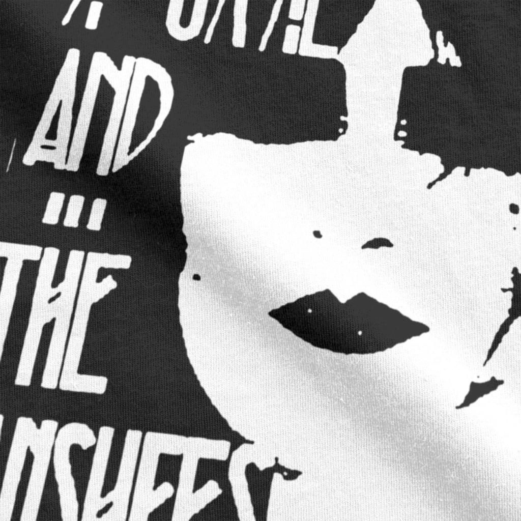 Футболка Siouxsie And The Banshees для мужчин, 100% хлопок, забавные футболки, футболка с круглым вырезом, короткий рукав, одежда, идея для подарка