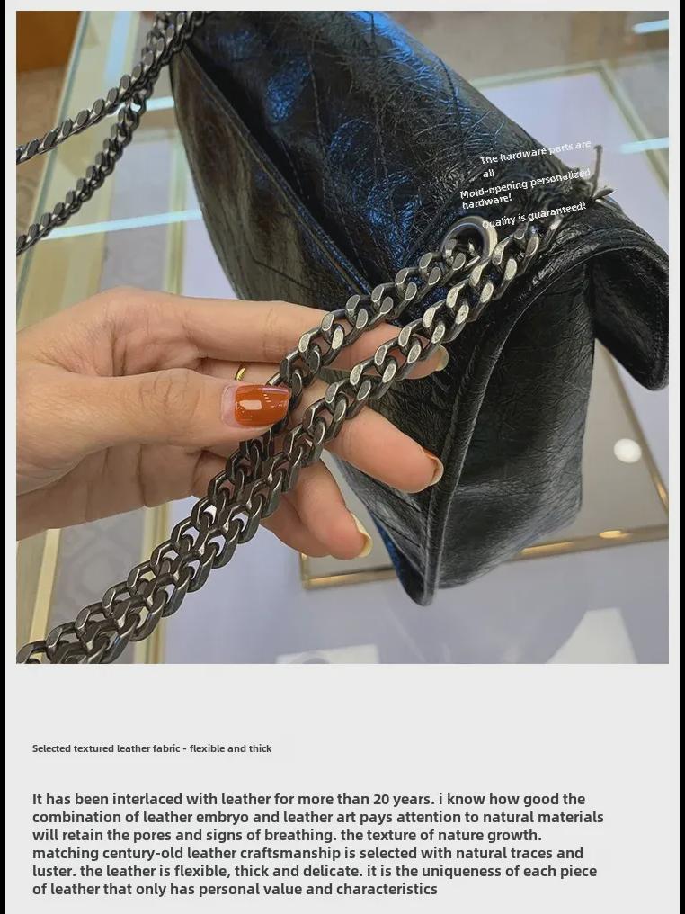 Женская сумка-мессенджер и сумка-цепочка Yangshulin из натуральной кожи большой вместимости – модная и универсальная