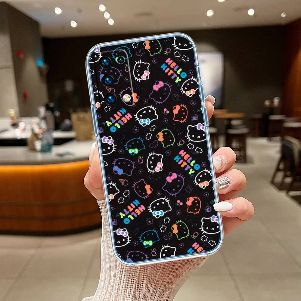 Милый чехол для телефона Hello Kitty для Motorola G14 G15 G24 G30 G31 G32 G34 G41 G42 G51 G52 G50 G60S G60 G62 G72 G71 G73 G84 G85 G200 E32