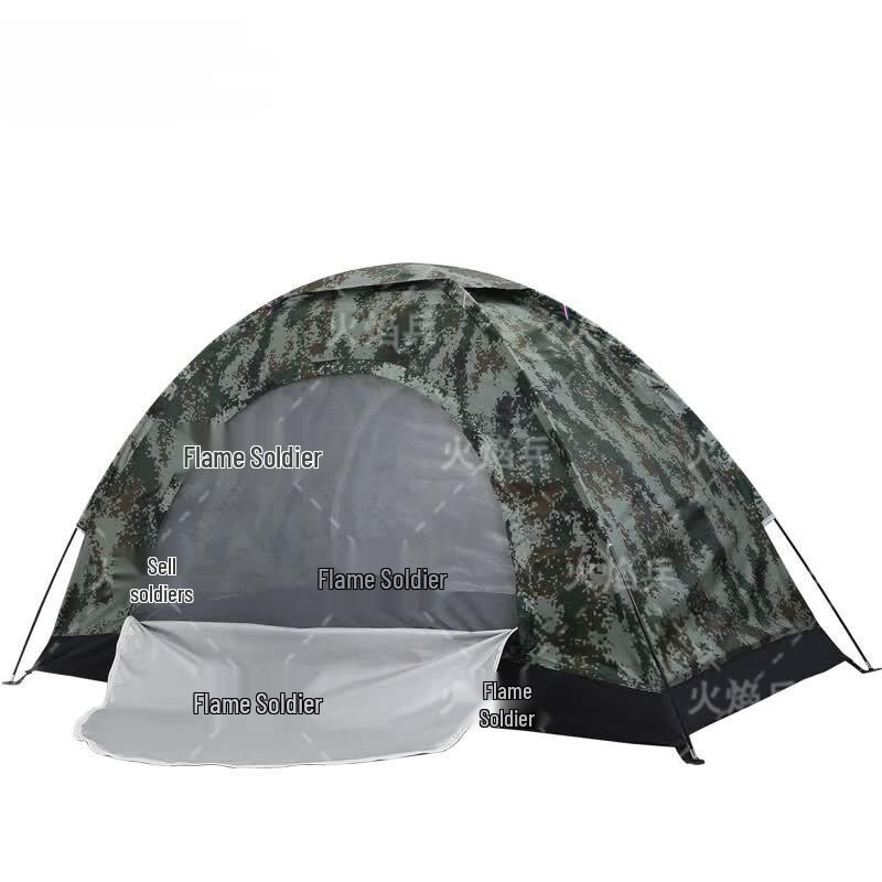 Flame Soldier Single Person Camouflage Camping Tent