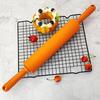 48.5cm Silicone Dough Roller Large Size Non-stick Rolling Pin Colorful Pastry Tool Pastry Dough Flour Roller Kitchen