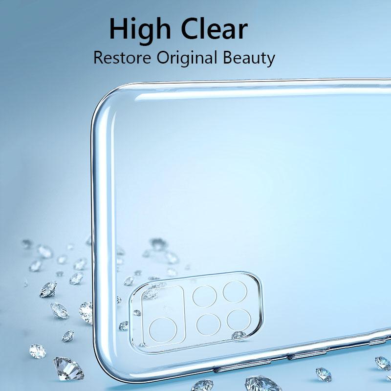 Simple Soft Clear Phone Case On For Xiaomi Redmi Note 11 Pro 11S Note11 Note11S Global Version G Back Cover