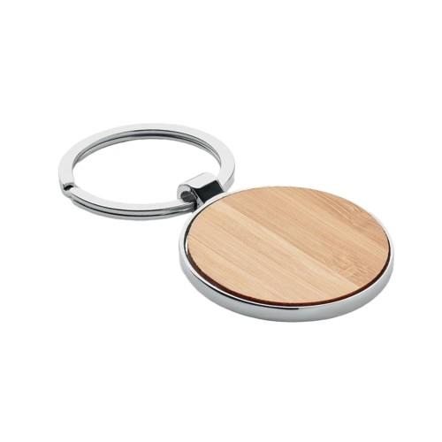 MidOcean Ballarat Round Bamboo Keyring