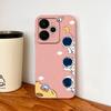 Мультяшный чехол для Realme 15 Pro, милый динозавр, жидкий силикон, защита камеры, задняя крышка, мягкие чехлы для телефона для Realme 15Pro 5G