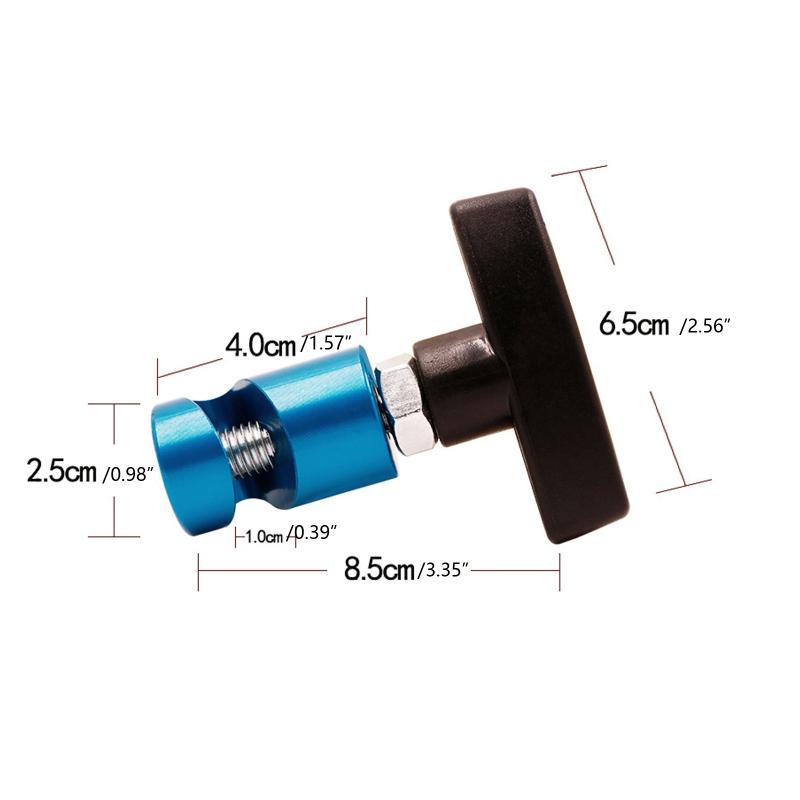 1 шт., автомобильный зажим для подъема капота, зажим для подъемного стержня, держатель стойки, фиксатор, алюминиевый сплав, синий/черный/золотой цвет