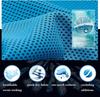 Quick Dry Cooling Towel Microfiber Sweat Towel for Gym Yoga Running Workout with Zipper Storage Bag Orange