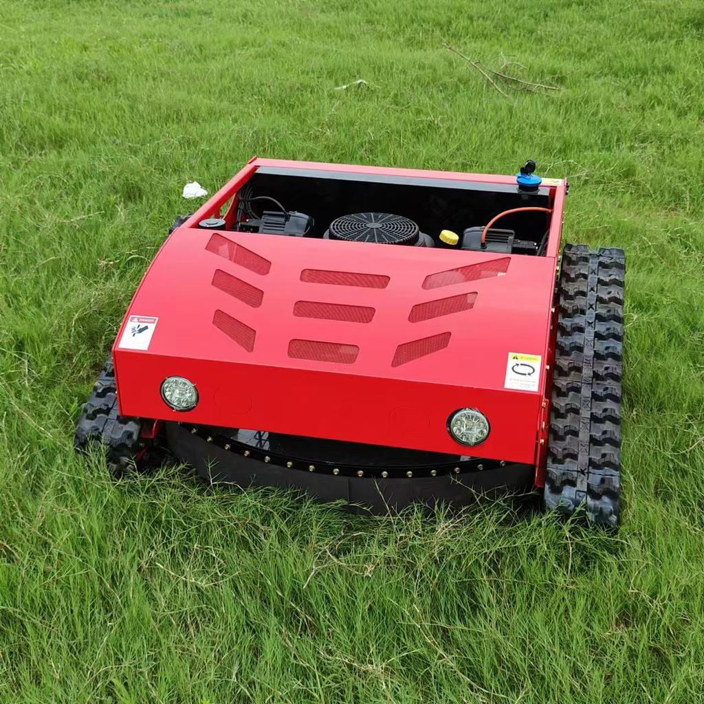 Remote Control Crawler Mower for Vietnam: Agricultural Lawn Mulching & Weeding Robot