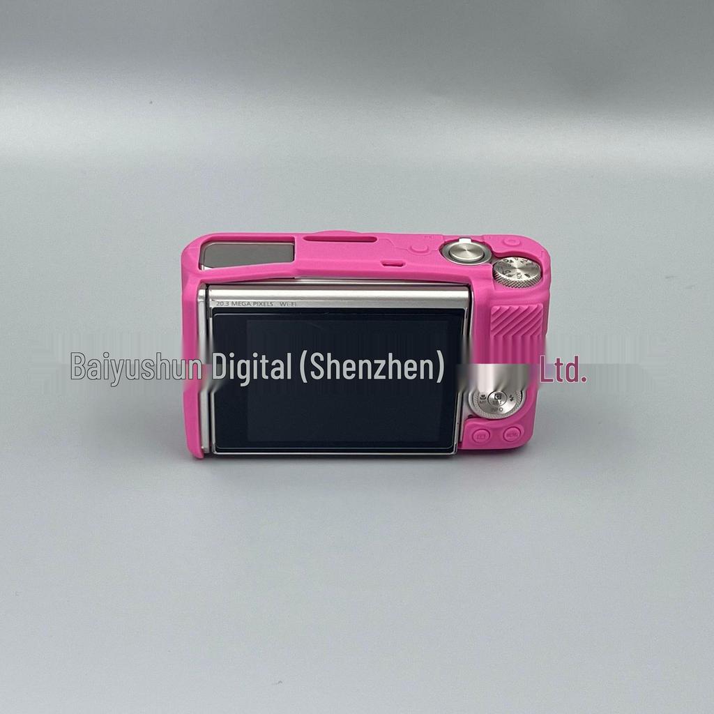 Силиконовый защитный чехол для Canon SX730/740HS - Мягкая, противоударная резиновая подкладка