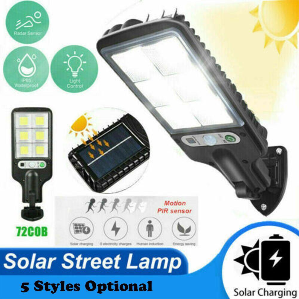 Outdoor Lighting Security Street Outdoor 600W Motion Sensor LED Solar Lamp Wall Light