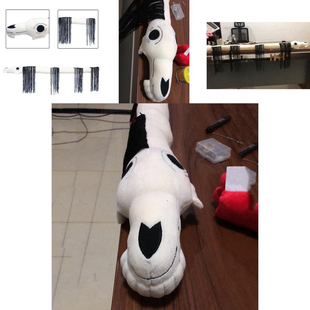 Огромная 130 см Длинная Плюшевая Игрушка Лошадь Тревор Лошадь Мечты Мягкая и Уютная Кукла