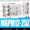 Compact Three-Axis Pneumatic Guided Rod Cylinder 12/16/20/25/32-10/20/40/50/75z