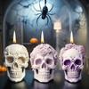 Rose Relief Skull Candle Silicone Mold 3D Halloween Ghost Claw Rose Ball Aromatherapy Pendant Molds Holiday Decor Accessories