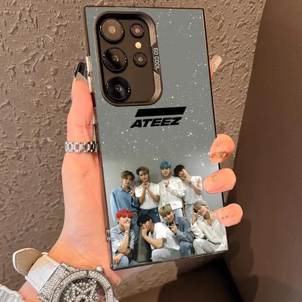 Hot A-ATEEZ Kpop Phone Case For SAMSUNG Galaxy S26 S25 S24 S23 S22 S21 S20 FE Plus Ultra Cover