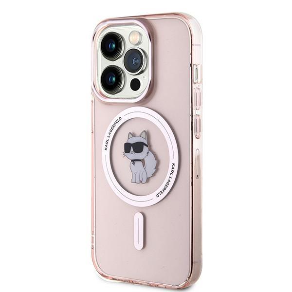 Karl Lagerfeld Klhmp14Xhfccnop Iphone 14 Pro Max 6.7 Różowy/Pink Hardcase Iml Choupette Magsafe