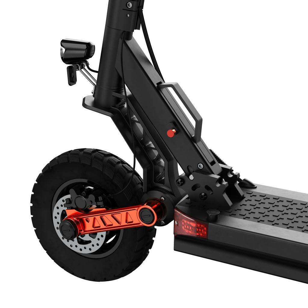 JOYOR S10-S-Z - Adults Electric Scooter 1000W*2 Dual Motors E-Scooter 60V 18Ah Battery 10 Inch Off-Road Tires 75km Range Foldable EScooter