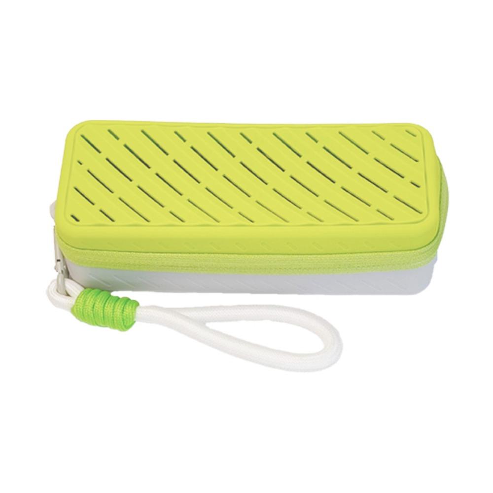 Large Capacity Silicone Swim Goggle Case Perforated Waterproof Eyeglasses Storage Bag Zipper Closure Portable