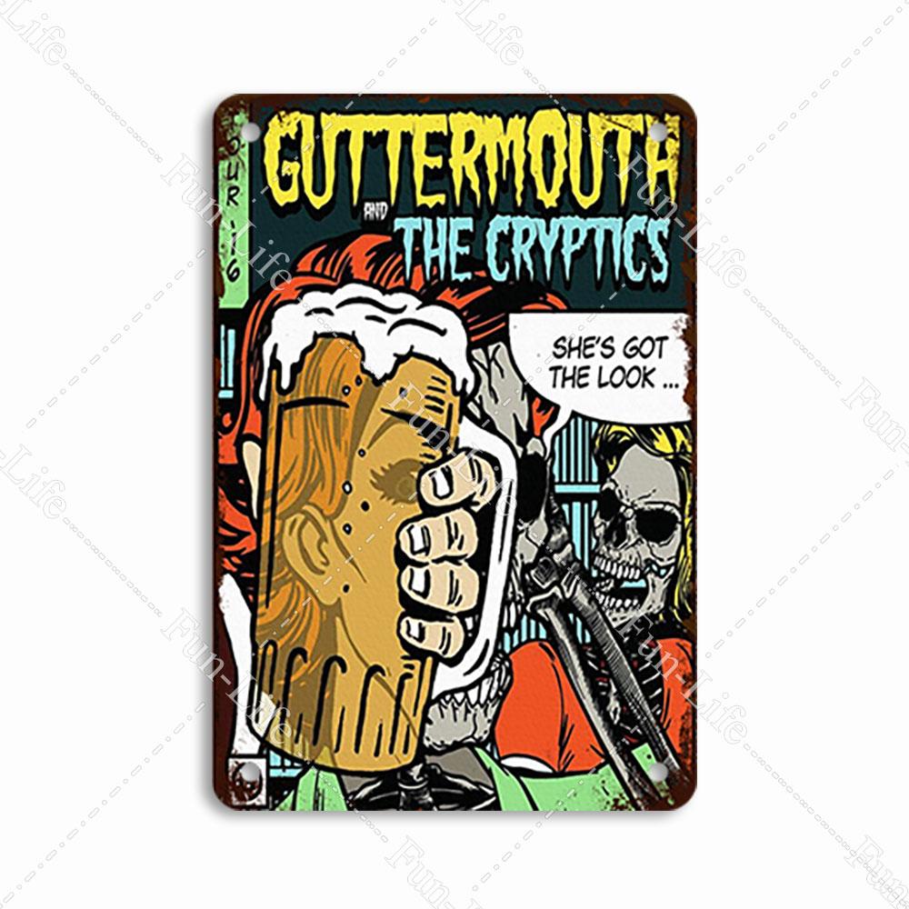 Beer Vintage Beauty Metal Bar Pub Cafe Shop Wall Decoration Men Tin Sign Art Poster Home Decor Iron Plate 20x30 Cm