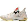 Crazy Tide 4 Food Limited Durable Non-Slip Low-Top Basketball Shoes Men Sneaker White Pink 112231106-8