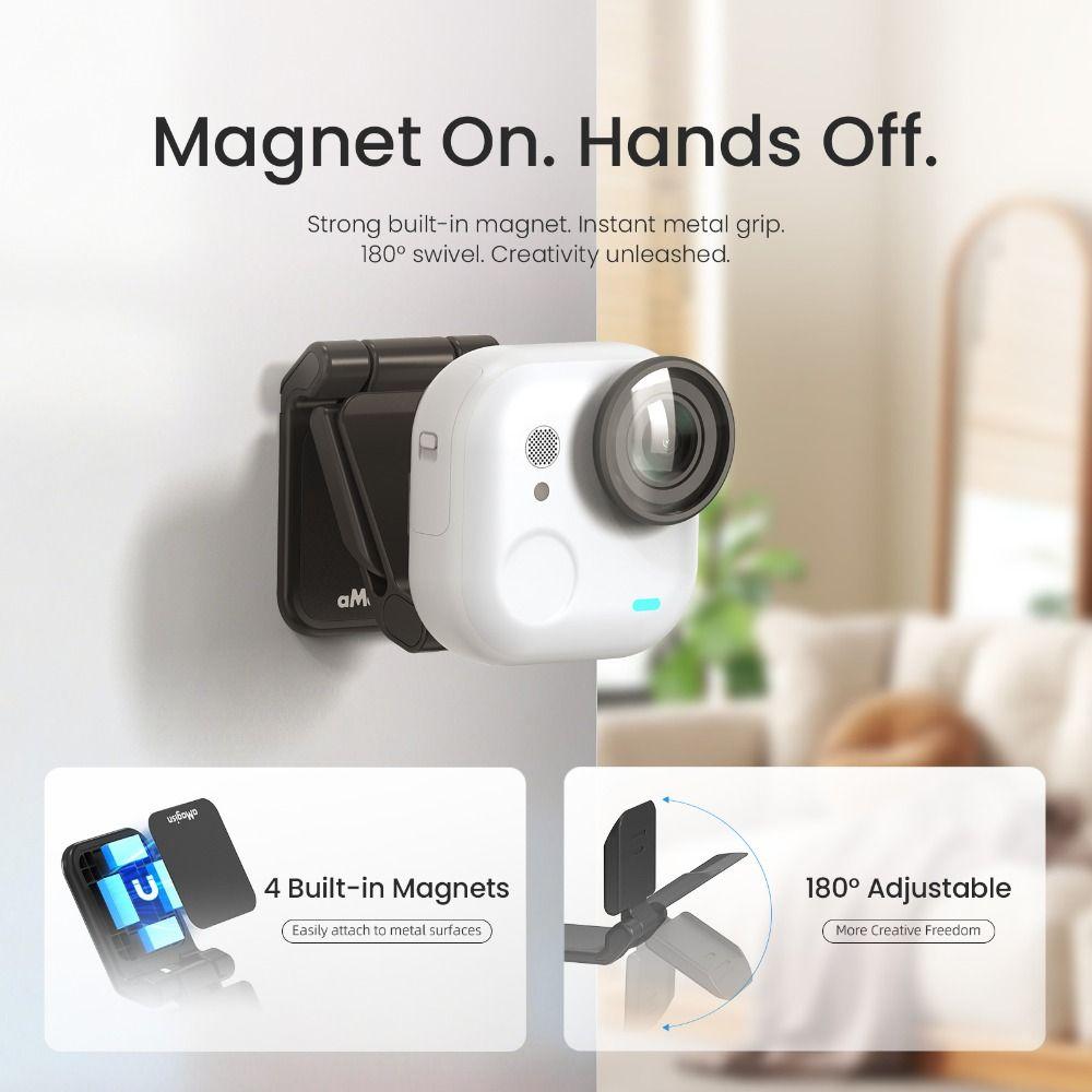 Quick Release Magnetic Bracket Holder Adapter for Insta360 GO Ultra Action Camera Accessories