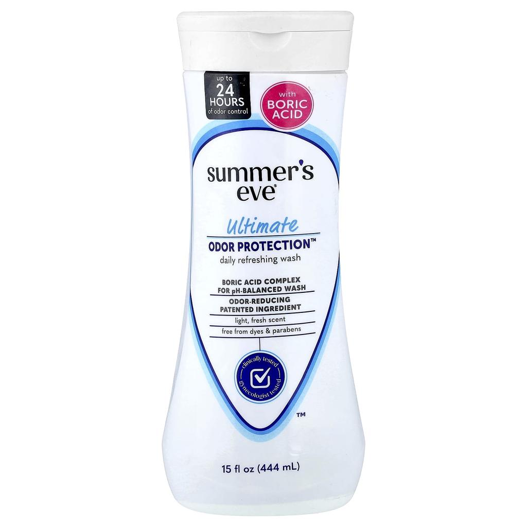 Summer's Eve, Ultimate Odor Protection™, Daily Refreshing Wash, Light Fresh, 444 ml (15 fl oz)