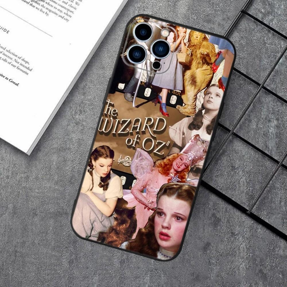 The W-Wizard of O-OZ Movie Phone Case For iPhone 16,15,14,13,12,11,XS,XR,X,8,7,Pro,Max,Plus,mini Silicone Black Cover