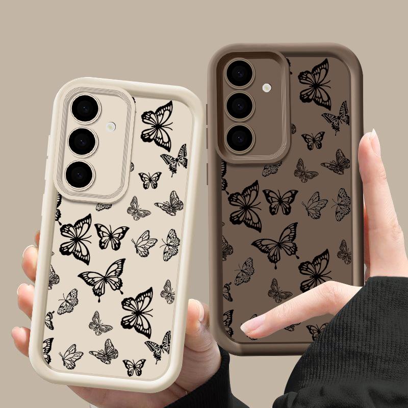 Ударопрочный чехол-бабочка для Samsung Galaxy S23 S24 Ultra A A4 G A6 S2 A3 A2 A14 A34 A1 A3 S20 FE S21 S22 Ultra Capa
