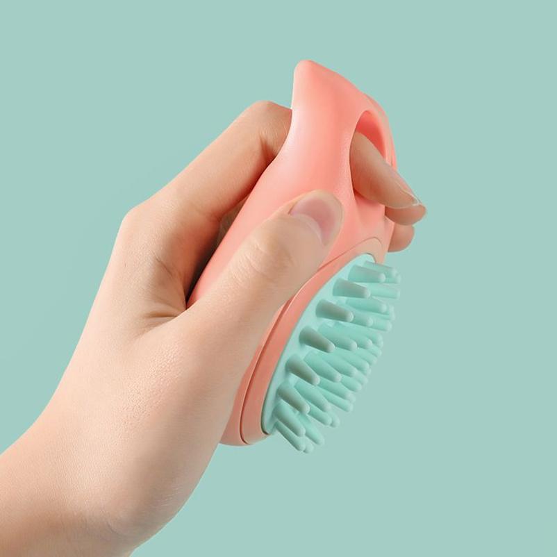 Щетка для ванны с когтями для кошек, щетка для ванны для собак, щетка для массажа домашних животных, щетка для массажа, комбинированная щетка для чистки, большая