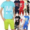 Boys Summer Set T-shirt Manhatan and Fabric Shorts