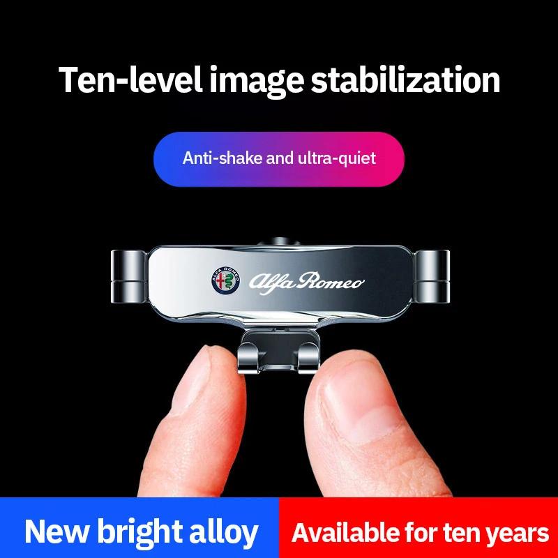 For Alfa Romeo Car Air Outlet Mount Clip Interior Car Phone Holder For Alfa Romeo Giulia Stelvio Giulietta 156 159 147 Mito Tona