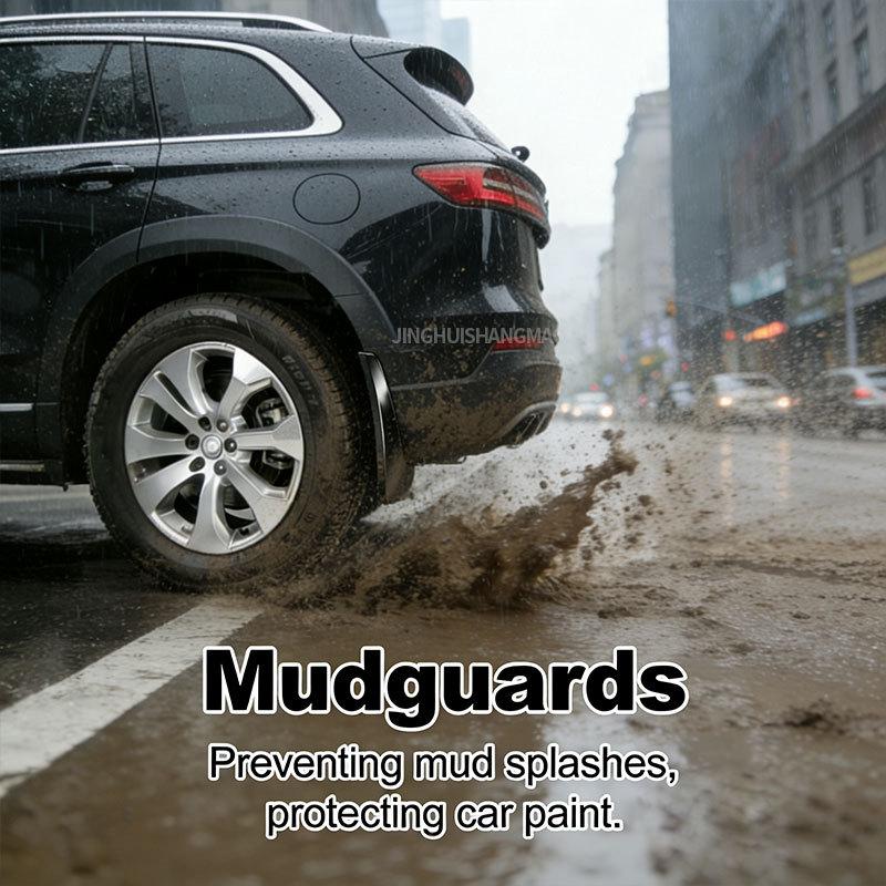 For Cadillac XT4 2017- Mudguards Fenders Black ABS Material Auto Tire For Protection Vehicle Exterior Styling Accessory