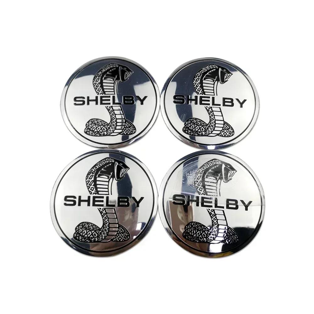 New 2026 Car Sticker 56MM Car Decals Wheel Rims Center Hub Stickers for Ford Kuga Fusion Shelby ST RS Mondeo Focus 2 3 Fiesta Ex