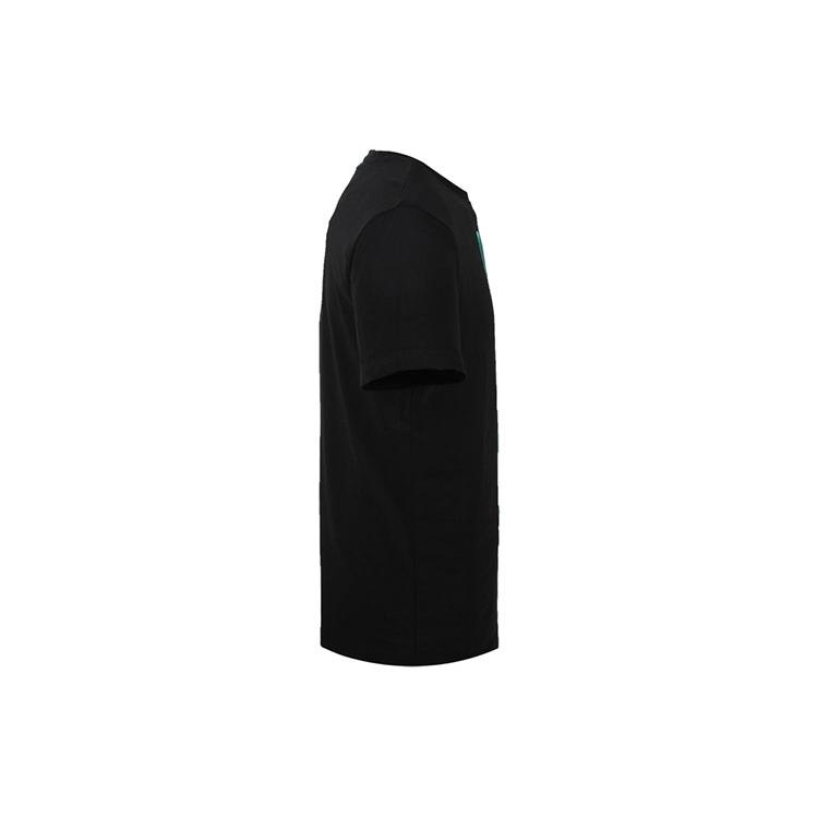 Hugo Boss Футболки Мужские Черные С Круглым Вырезом Умеренный Прямой Крой 50410483-001