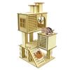 Window for Gerbils Hedgehog Hamster House Guinea Pigs Rat Playground Platform Small Animal Habitat