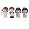 DlY Doctor Garage Kit White Doctor Nurse Model Statue Cute Nurse Baking Ornaments  Gift