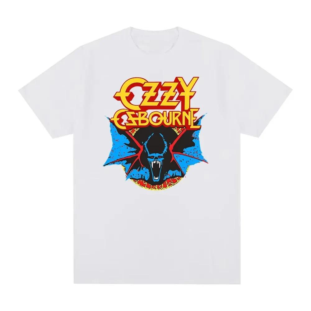 Ozzy Osbourne T Shirt Graphic Printing Hip Hop -shirt Short Sleeve GothicTshirt Unisex High Quality Women Tops