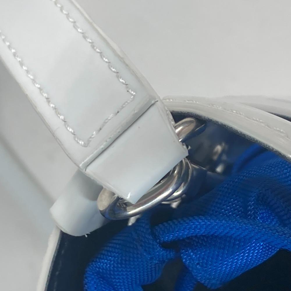 Balenciaga 630708 2-way сумка Сумка на плечо Сумка-кроссбоди Ручная сумка Лакированная кожа Белый