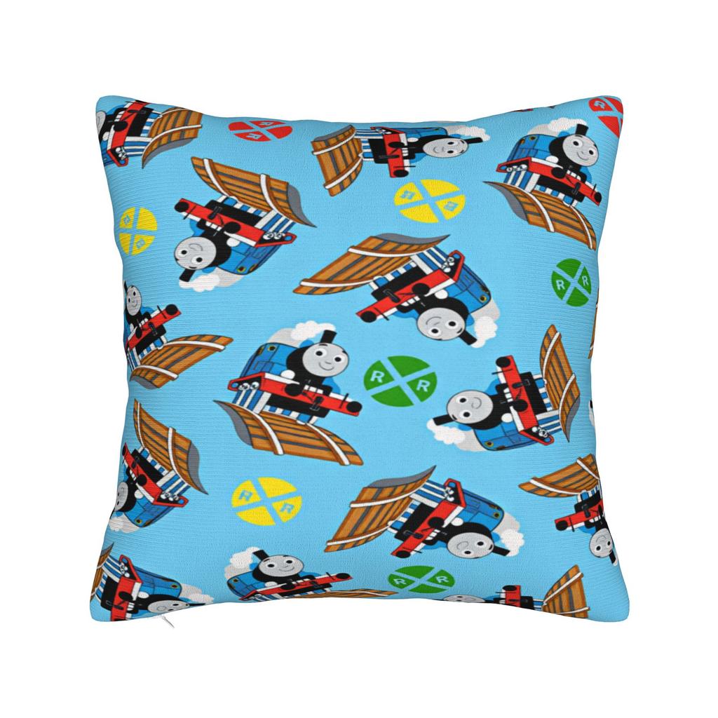 Pillow Cover T-Thomas The Train Friends Retro Trendy Pillow Case For Chair Sofa Home Decor Pillowcases