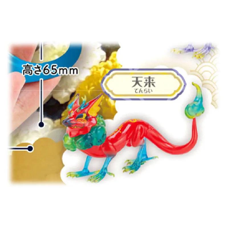 Genuine Gacha Scale Model Baby Dragon III Three-dimensional Dragon and Baby Dragon Assembly Ornament Action Figure Toys